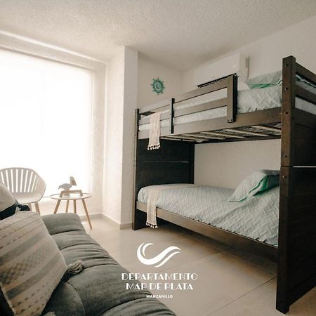 Hermoso Departamento Nuevo A 50 Metros De Playa!! Мансанильо Экстерьер фото