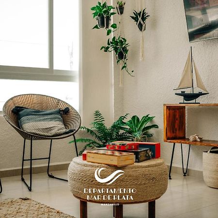 Hermoso Departamento Nuevo A 50 Metros De Playa!! Мансанильо Экстерьер фото