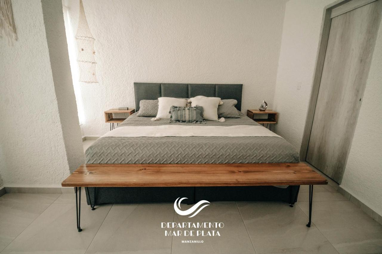 Hermoso Departamento Nuevo A 50 Metros De Playa!! Мансанильо Экстерьер фото