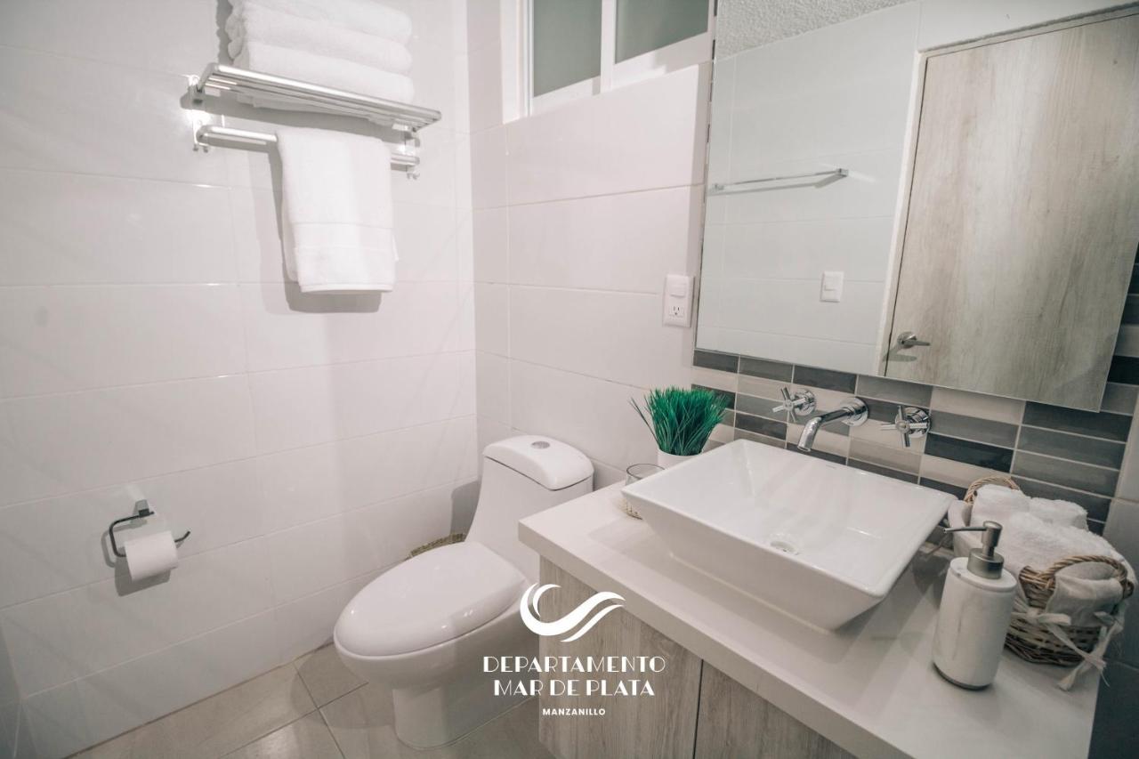Hermoso Departamento Nuevo A 50 Metros De Playa!! Мансанильо Экстерьер фото