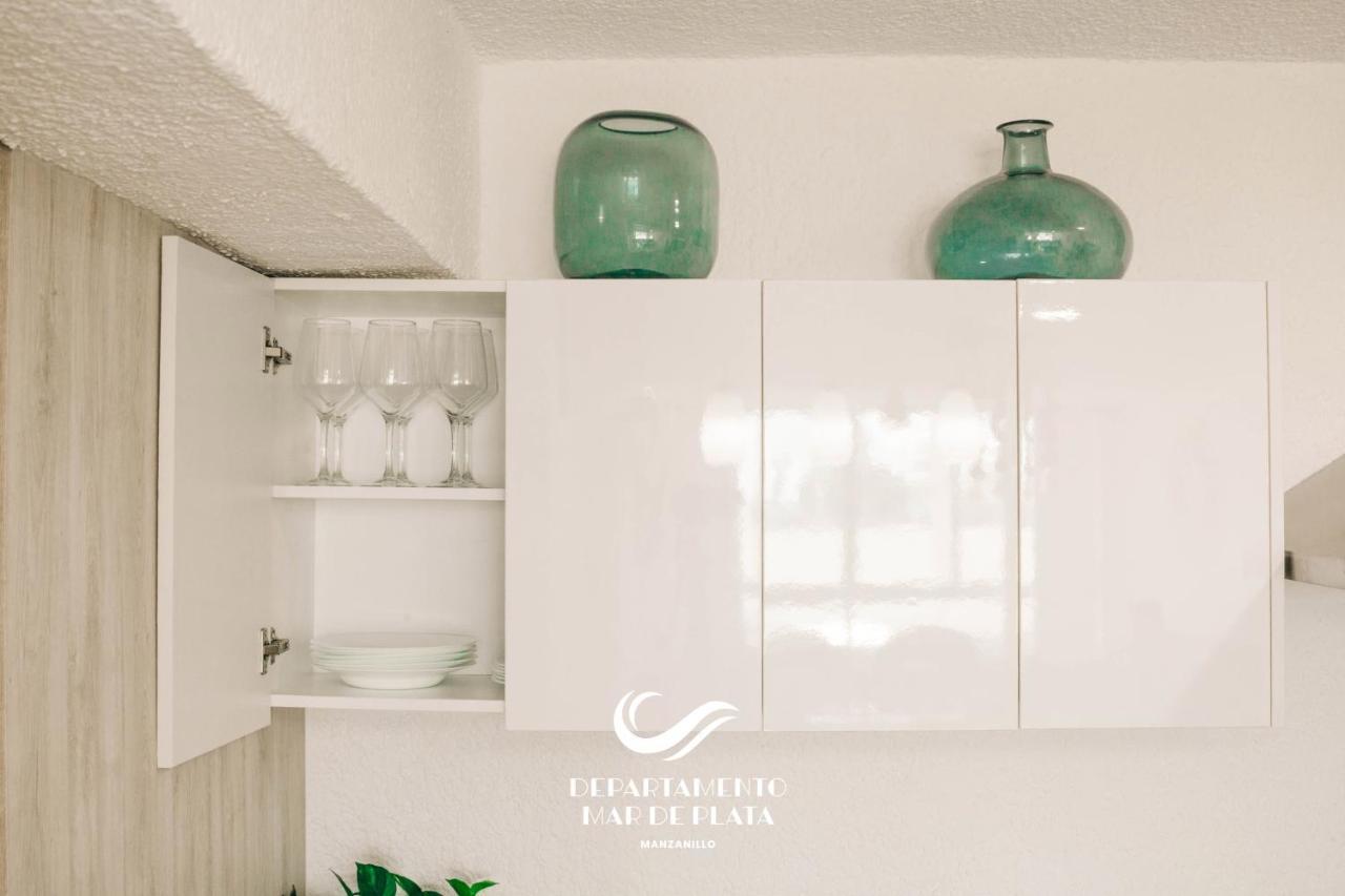 Hermoso Departamento Nuevo A 50 Metros De Playa!! Мансанильо Экстерьер фото