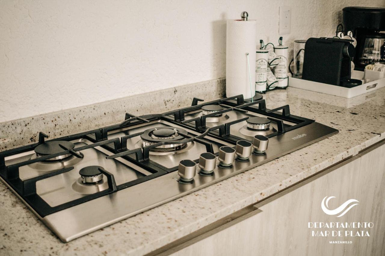 Hermoso Departamento Nuevo A 50 Metros De Playa!! Мансанильо Экстерьер фото