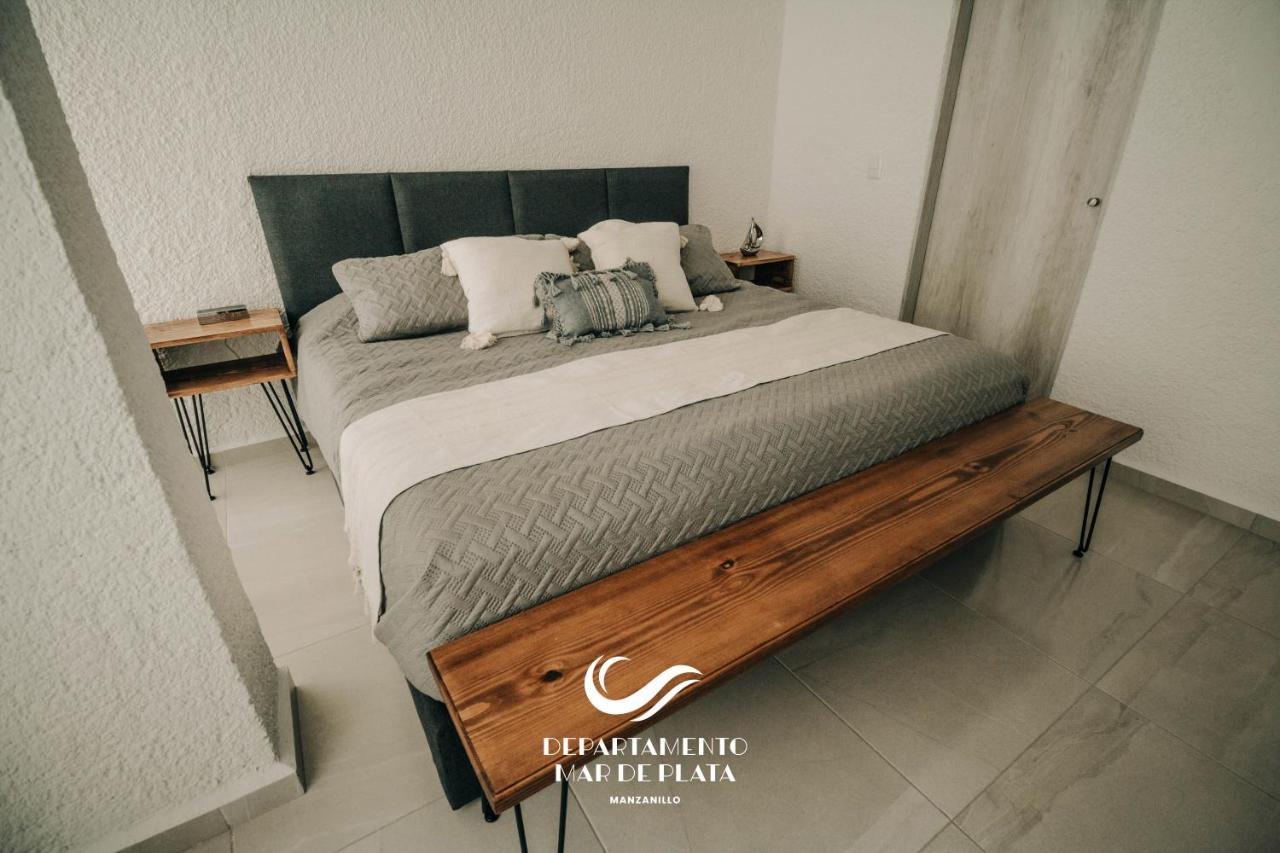 Hermoso Departamento Nuevo A 50 Metros De Playa!! Мансанильо Экстерьер фото