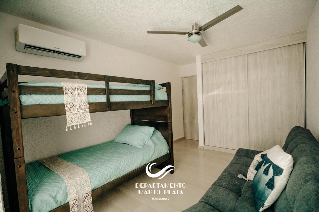Hermoso Departamento Nuevo A 50 Metros De Playa!! Мансанильо Экстерьер фото