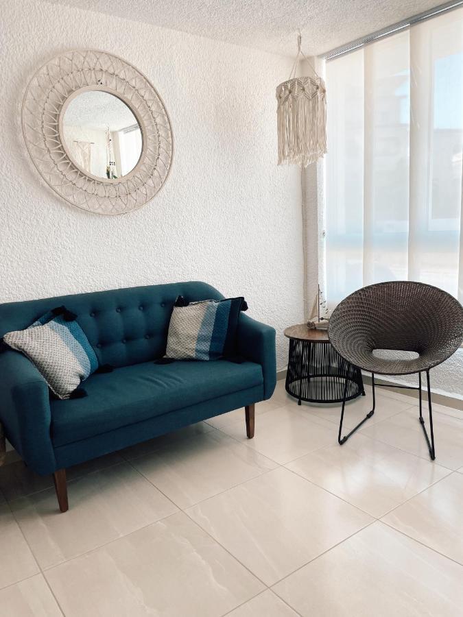 Hermoso Departamento Nuevo A 50 Metros De Playa!! Мансанильо Экстерьер фото
