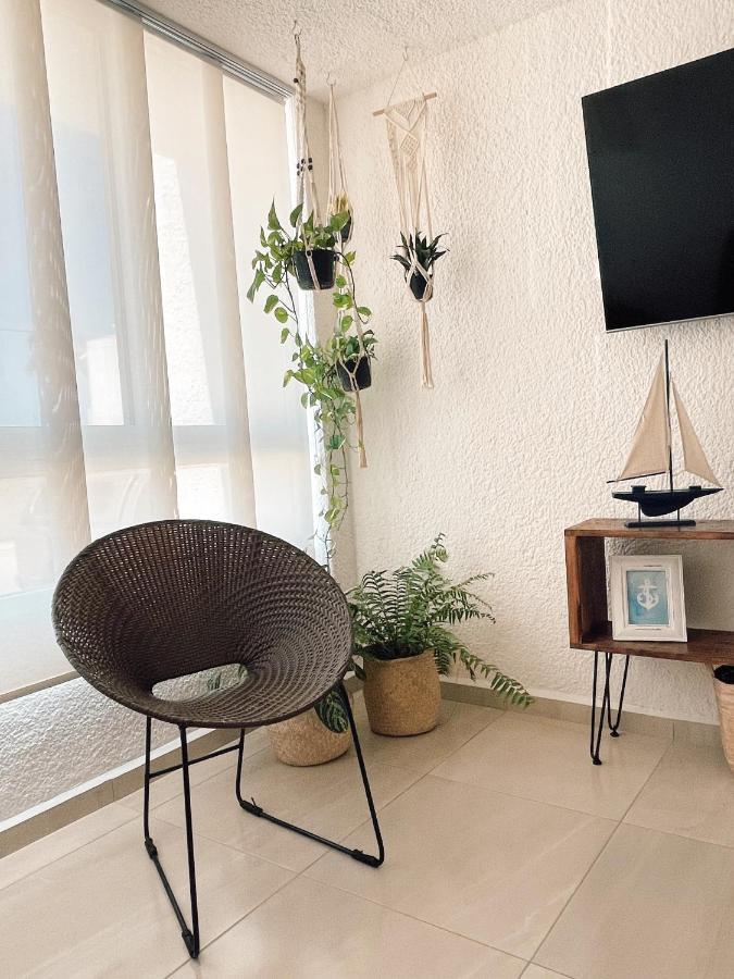 Hermoso Departamento Nuevo A 50 Metros De Playa!! Мансанильо Экстерьер фото