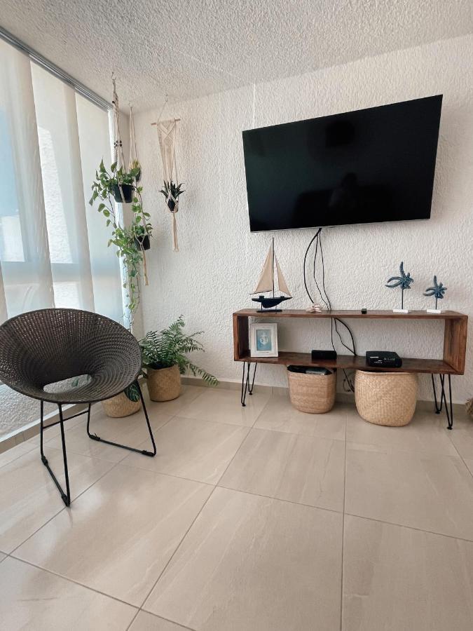 Hermoso Departamento Nuevo A 50 Metros De Playa!! Мансанильо Экстерьер фото