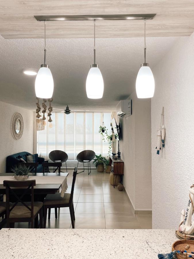 Hermoso Departamento Nuevo A 50 Metros De Playa!! Мансанильо Экстерьер фото